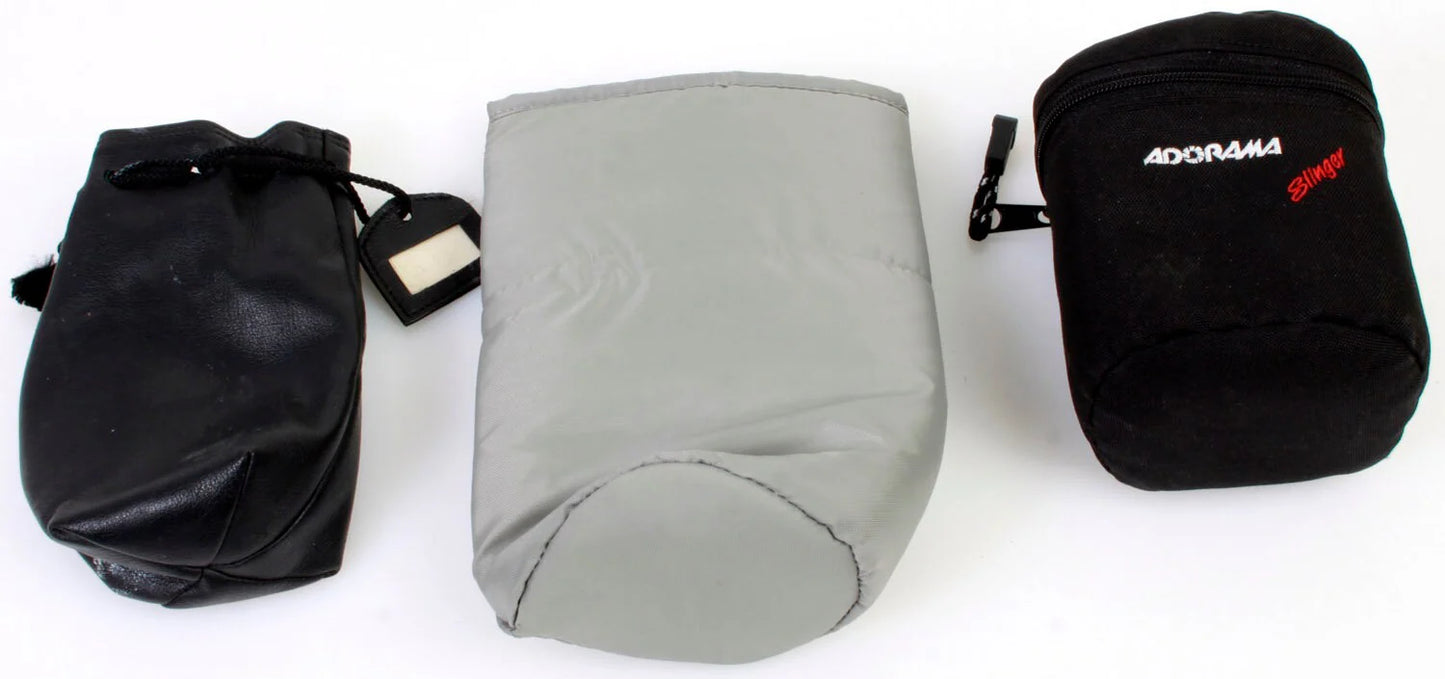 Lens Protective Pouches Set of 3