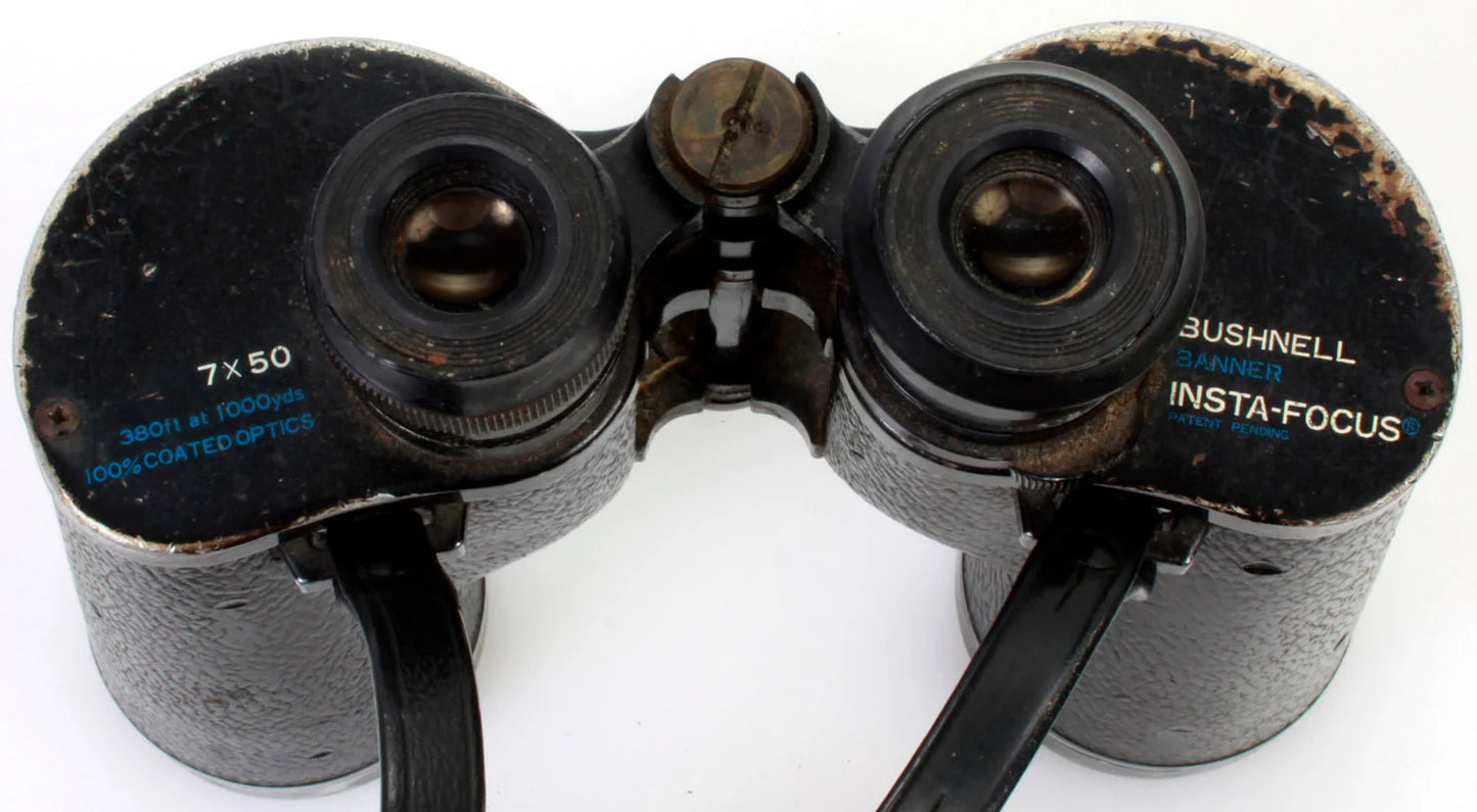Vintage Bushnell Banner Insta Focus 7x50 Binoculars