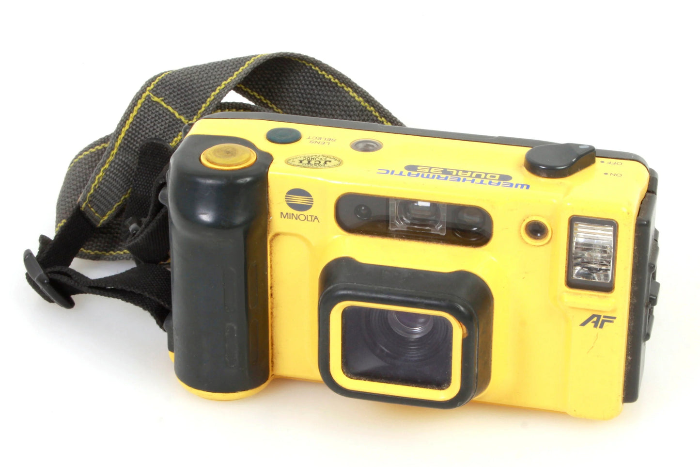 Minolta Weathermatic Dual 35 Camera w/ Manual & Battery