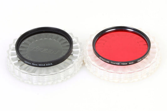 72mm Neutral Density 0.6 & Red Filters