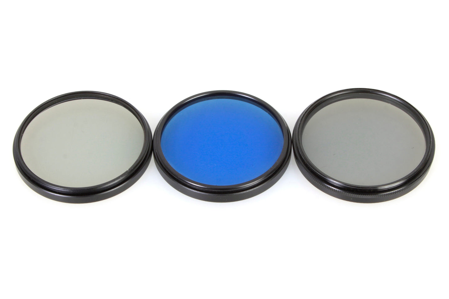 52mm Filters (3) ND 2X, Blue, Polarizer