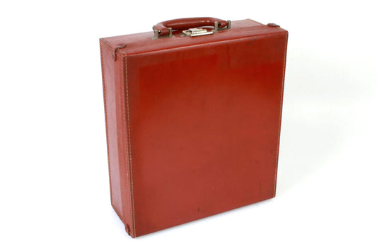 Vintage Camera Case Brown Leather 1960s