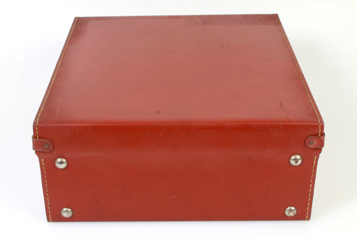 Vintage Camera Case Brown Leather 1960s