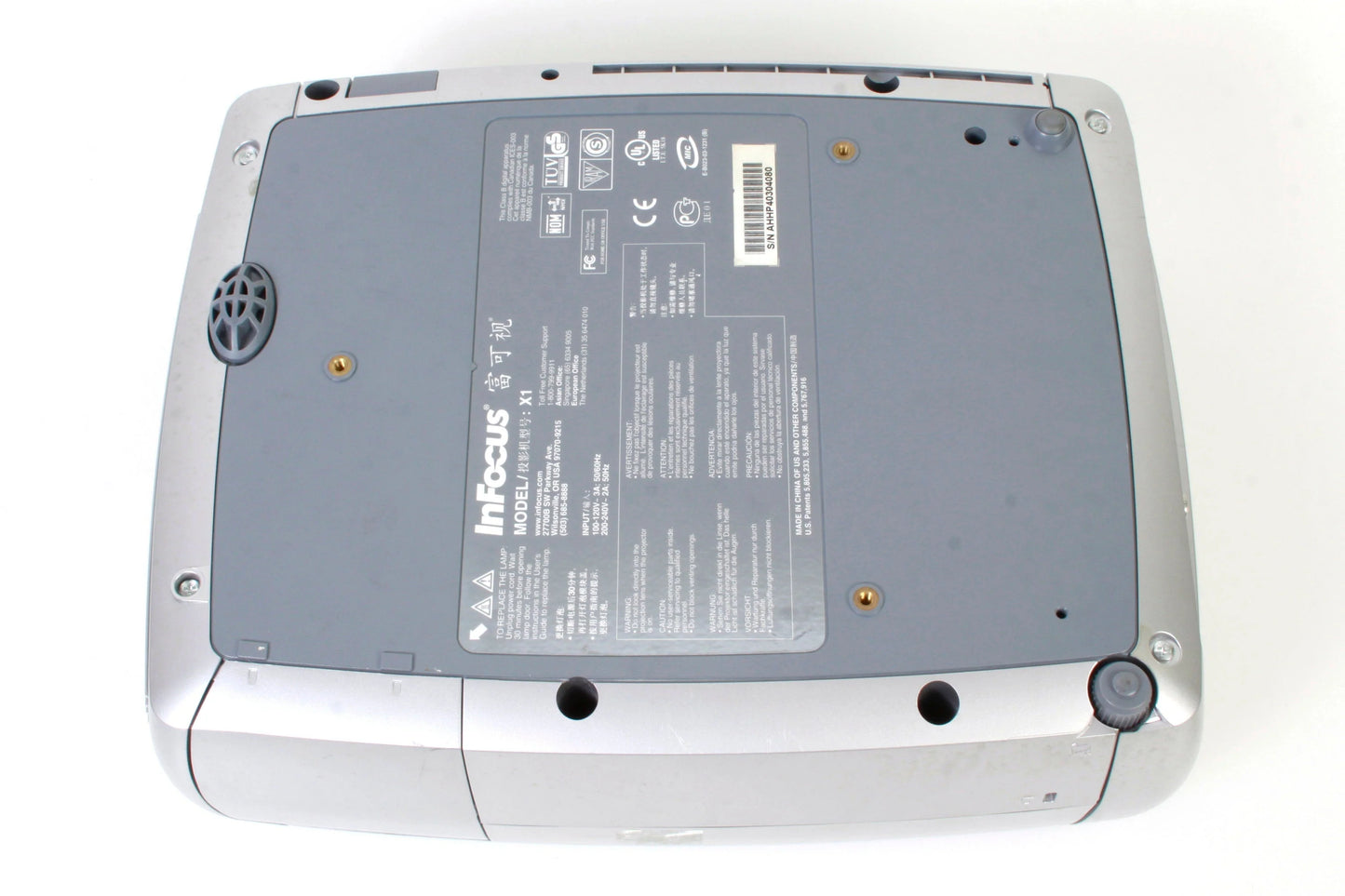 Infocus DLP Model X1 In Home Office Video Projector w/ Case