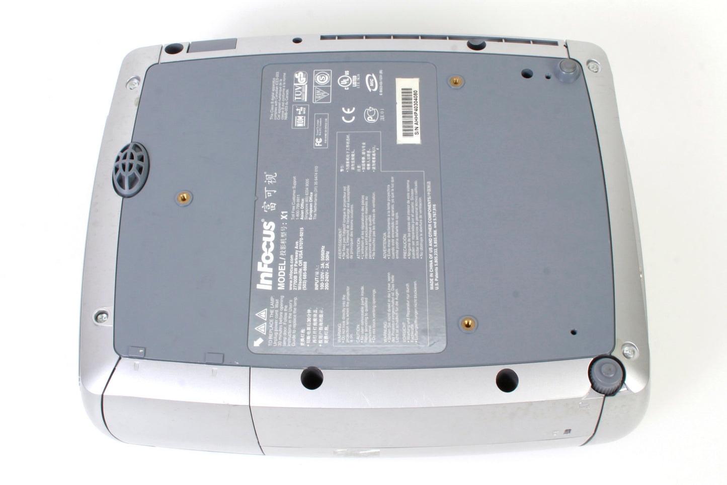 Infocus DLP Model X1 In Home Office Video Projector w/ Case