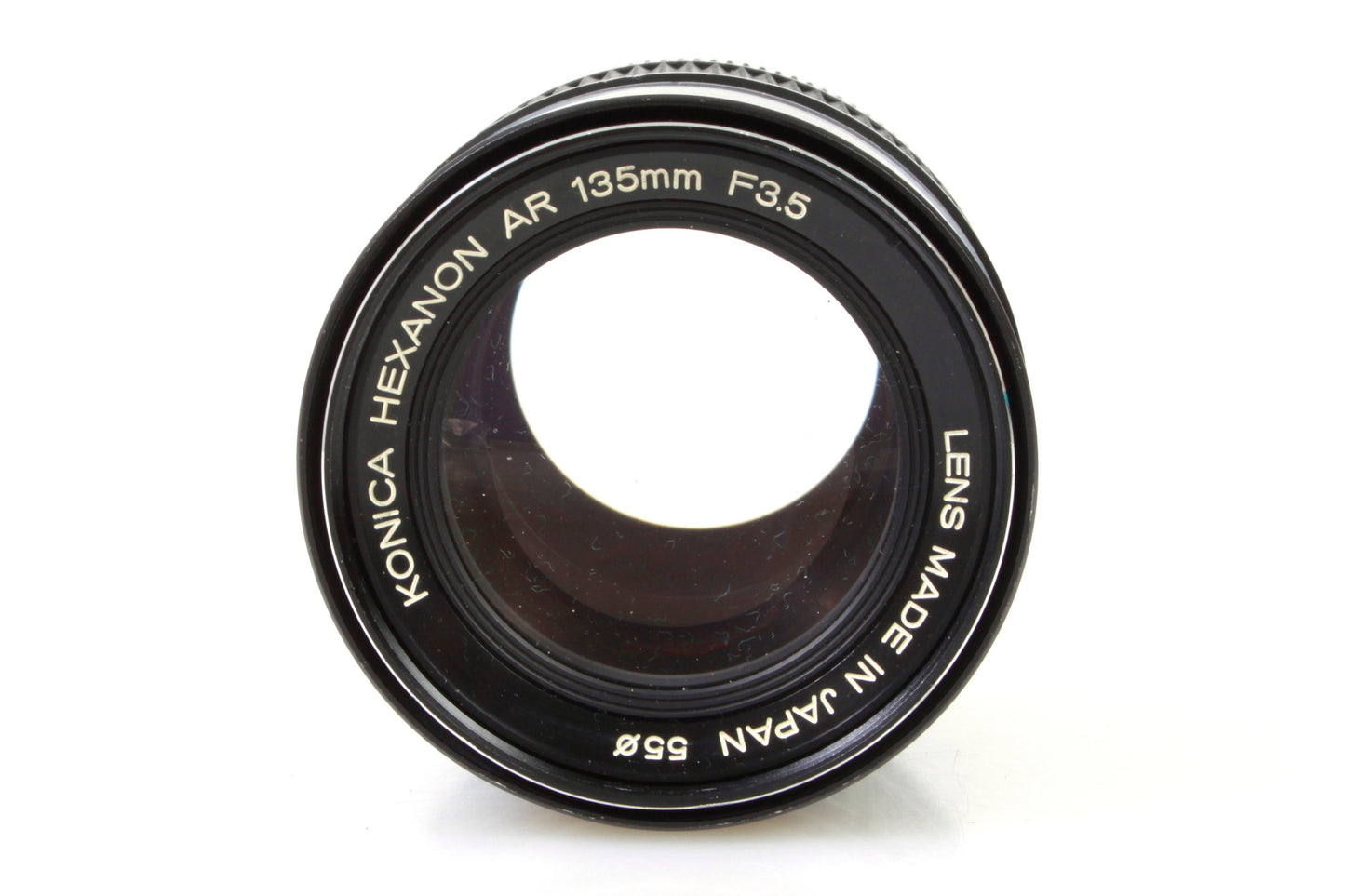 Konica Film Camera Portrait Lens in Case