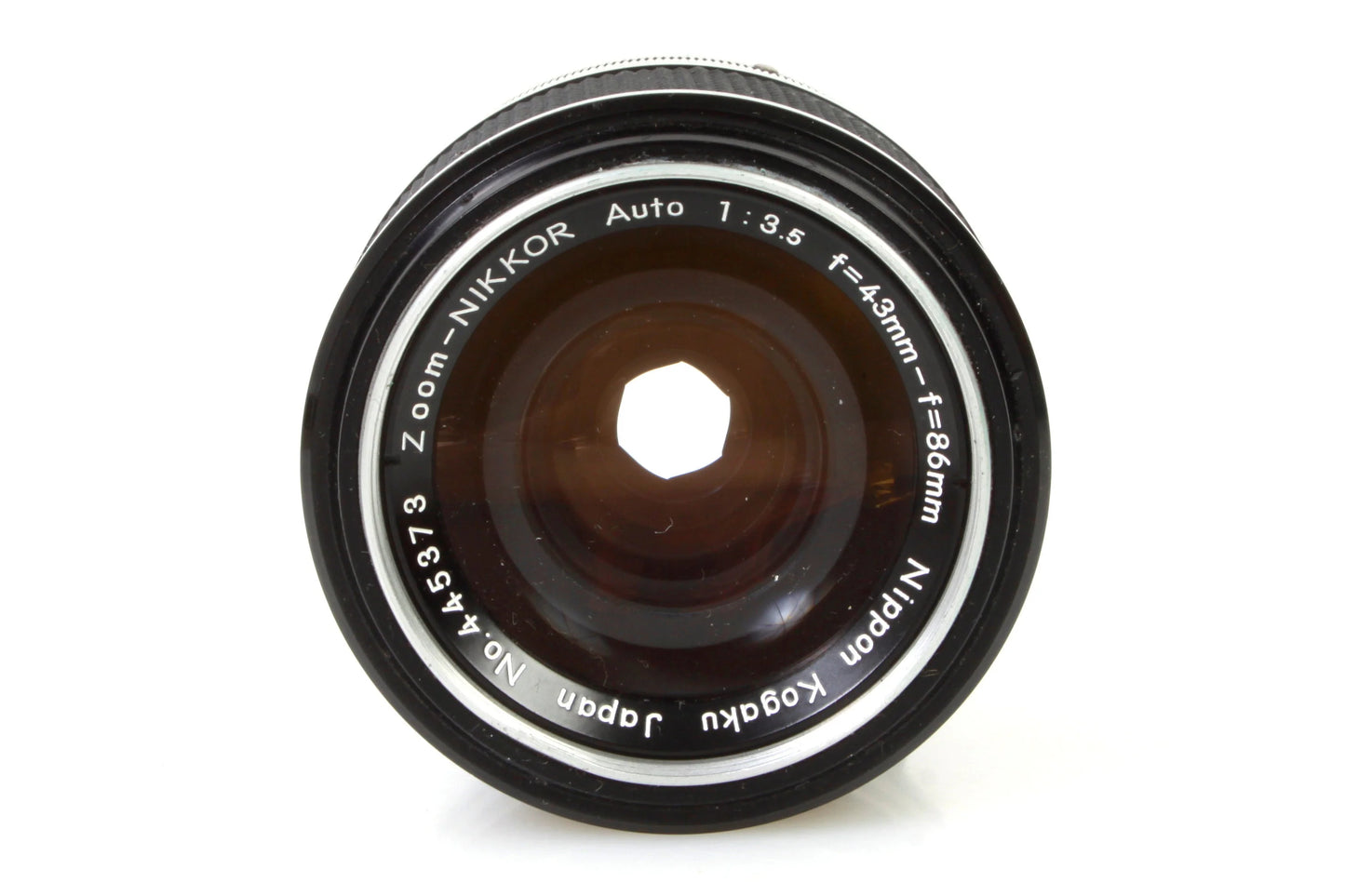 Nikon Film Lens Zoom-Nikkor 43-86mm Lens 1:3.5 w/ Case & Manual