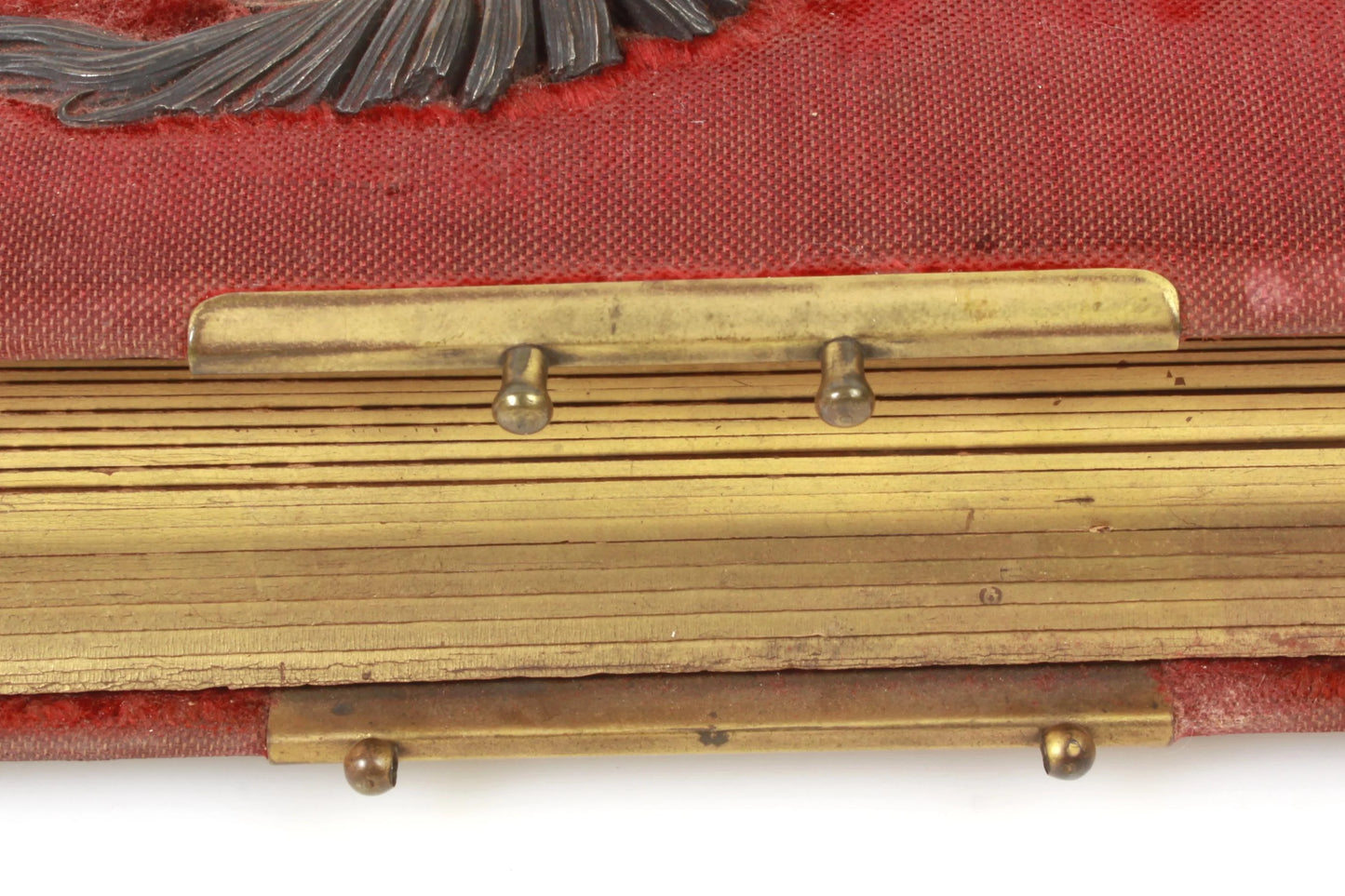 Antique Roman Motif Photo Album for Cabinet & Imperial Cabinet Cards (Empty)