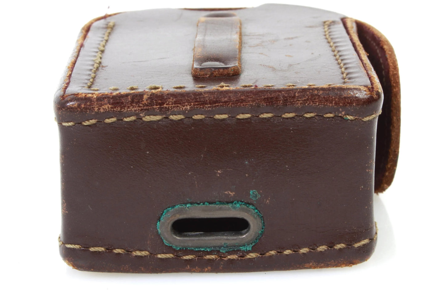 Antique Camera Meter Case Leather