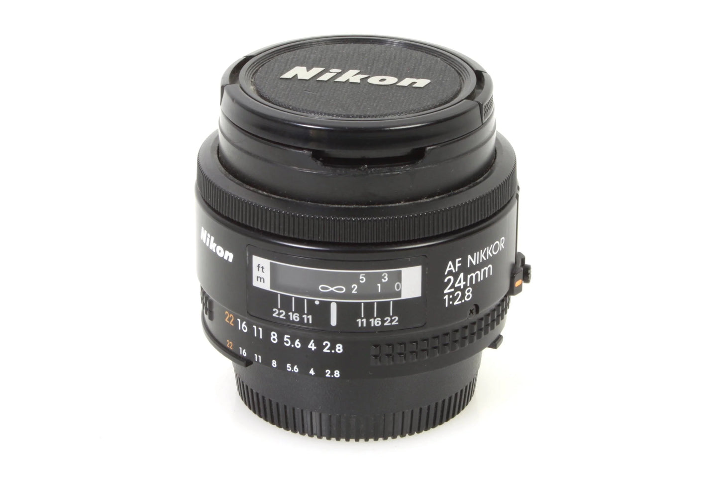 Nikon Film Lens 24mm 2.8 Wide Angle w/ Caps