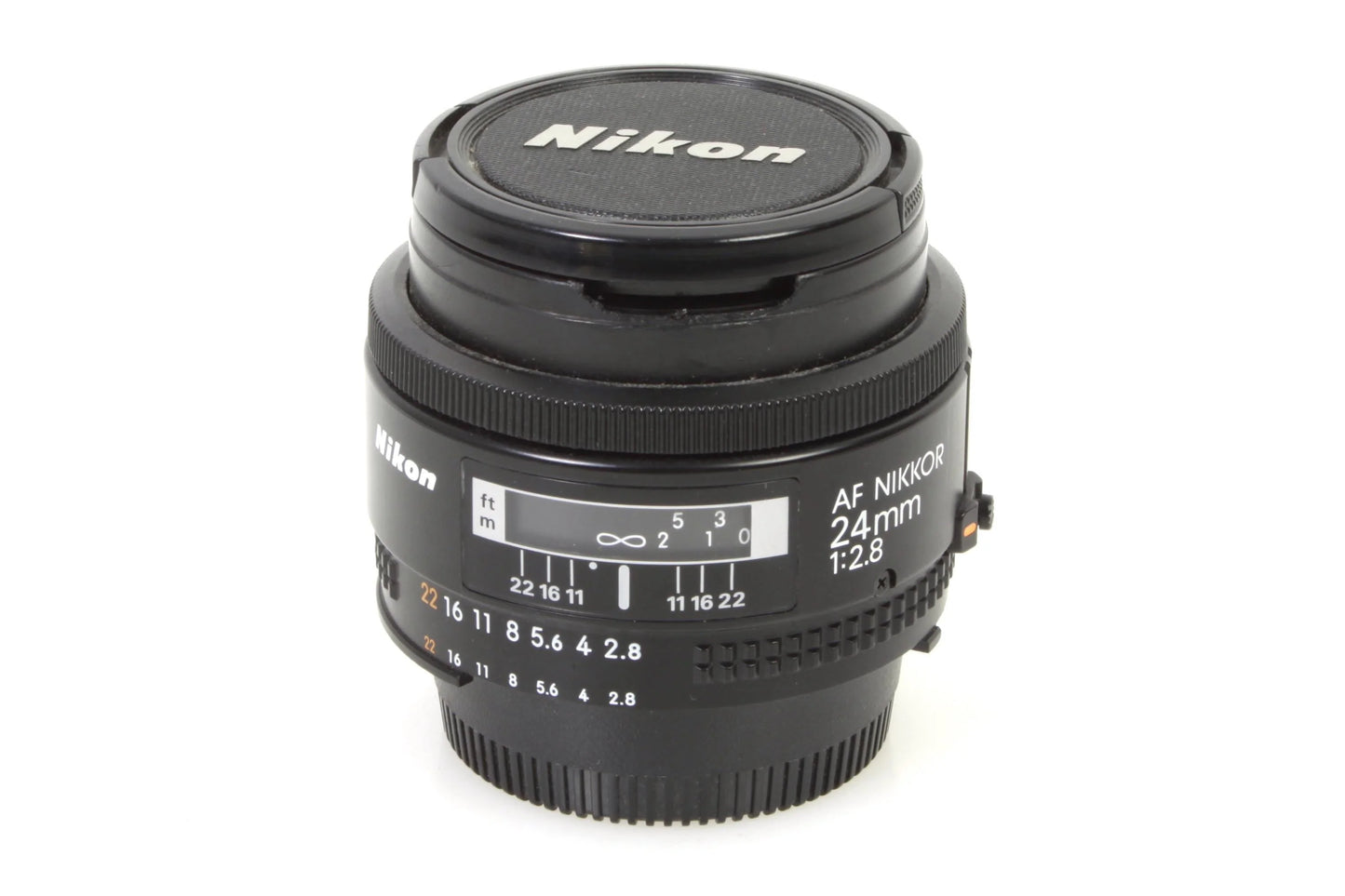 Nikon Film Lens 24mm 2.8 Wide Angle w/ Caps