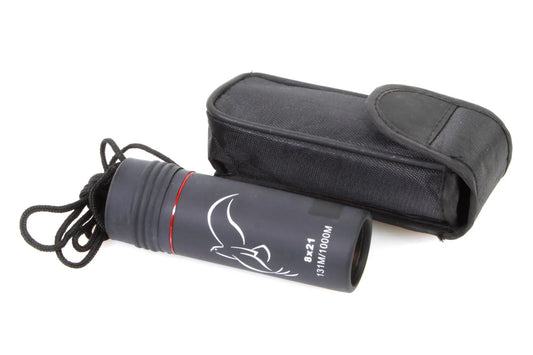 Pocket Scope Monocular 8x21 Telescope + Case - Good for Birding