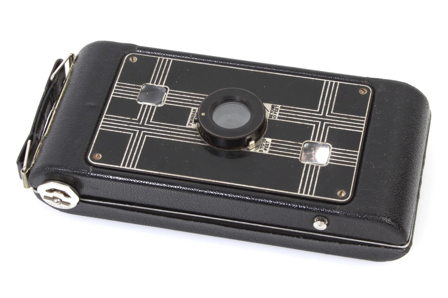 Art Deco Camera w/ Film, Original Box & Manual