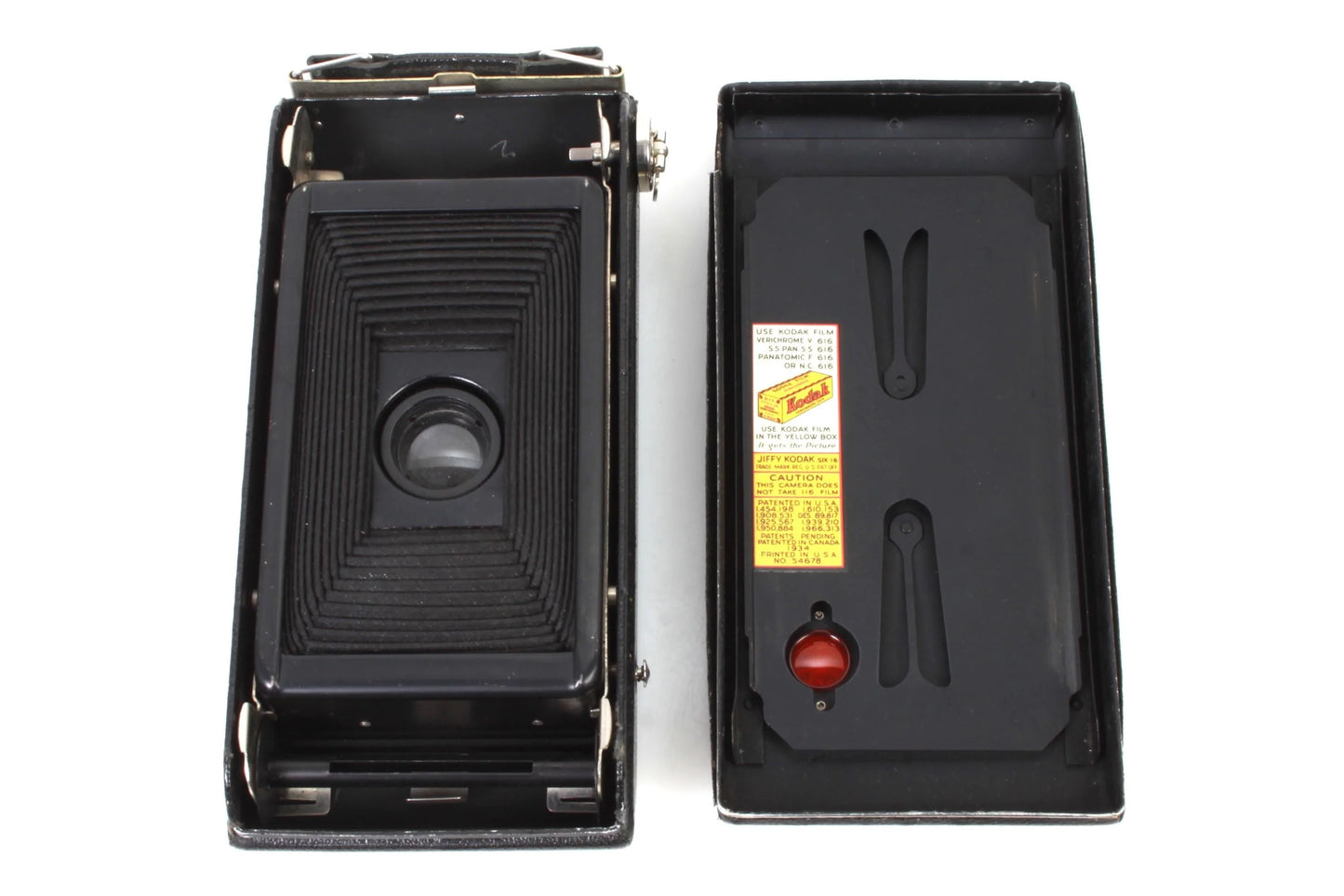 Art Deco Camera w/ Film, Original Box & Manual