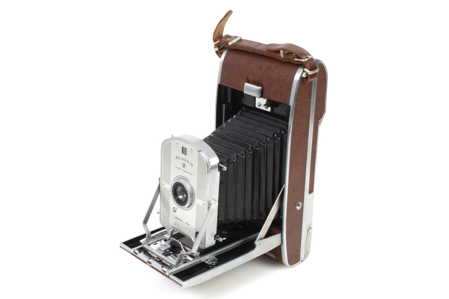 Vintage Polaroid 1st Model 95A w/ 2 Flashes & Paperwork