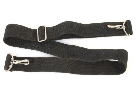 Vintage Camera Strap 1960s Black Woven