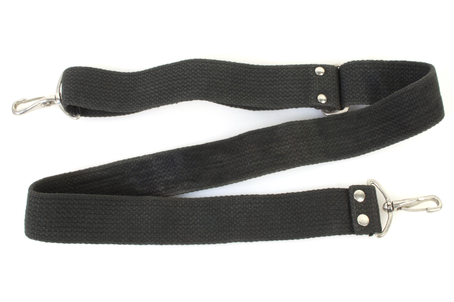 Vintage Camera Strap 1960s Black Woven