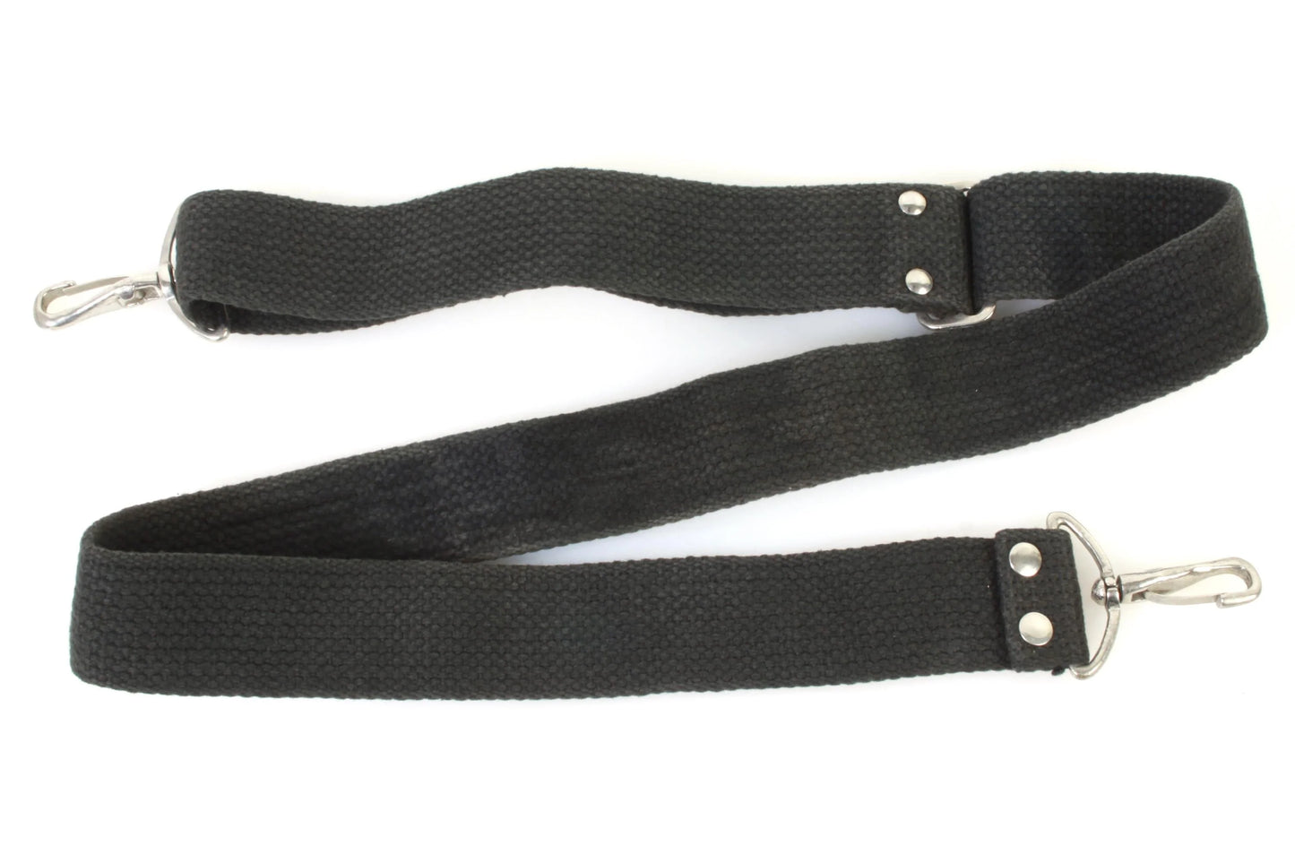 Vintage Camera Strap 1960s Black Woven