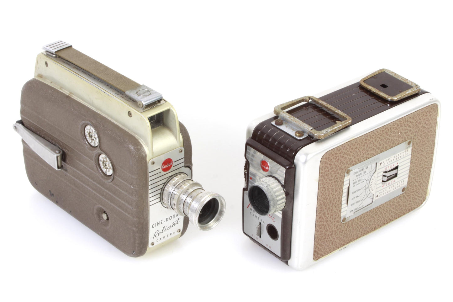 Movie Cameras 8mm - Set of 2