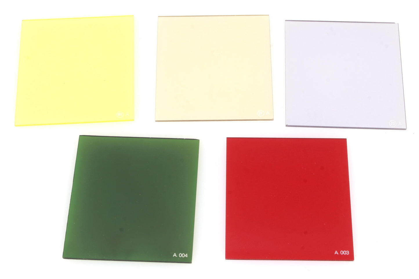 Camera 52mm Filter Set (8) Center Spot/Red/Green/Yellow/Graduated