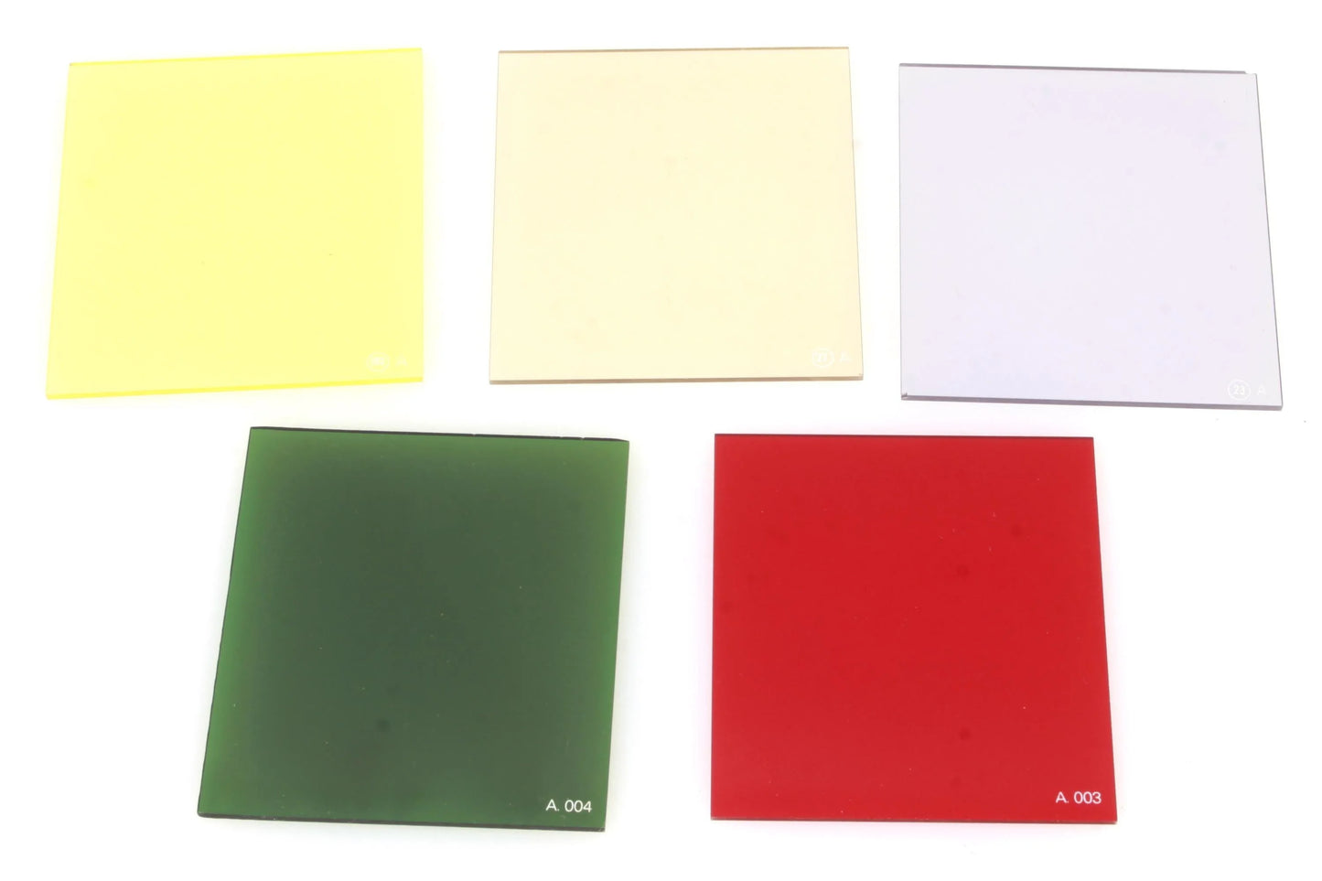 Camera 52mm Filter Set (8) Center Spot/Red/Green/Yellow/Graduated