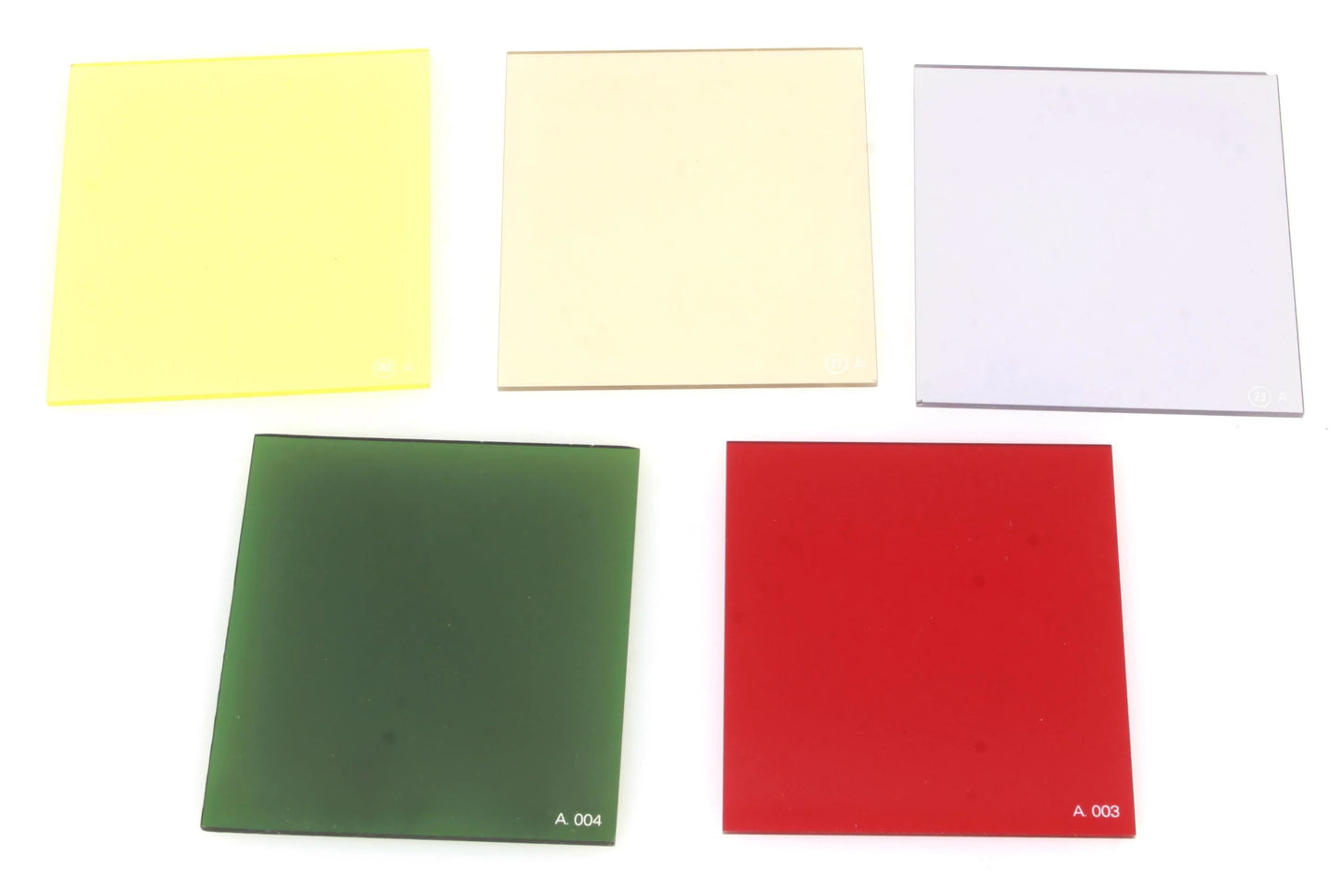 Camera 52mm Filter Set (8) Center Spot/Red/Green/Yellow/Graduated