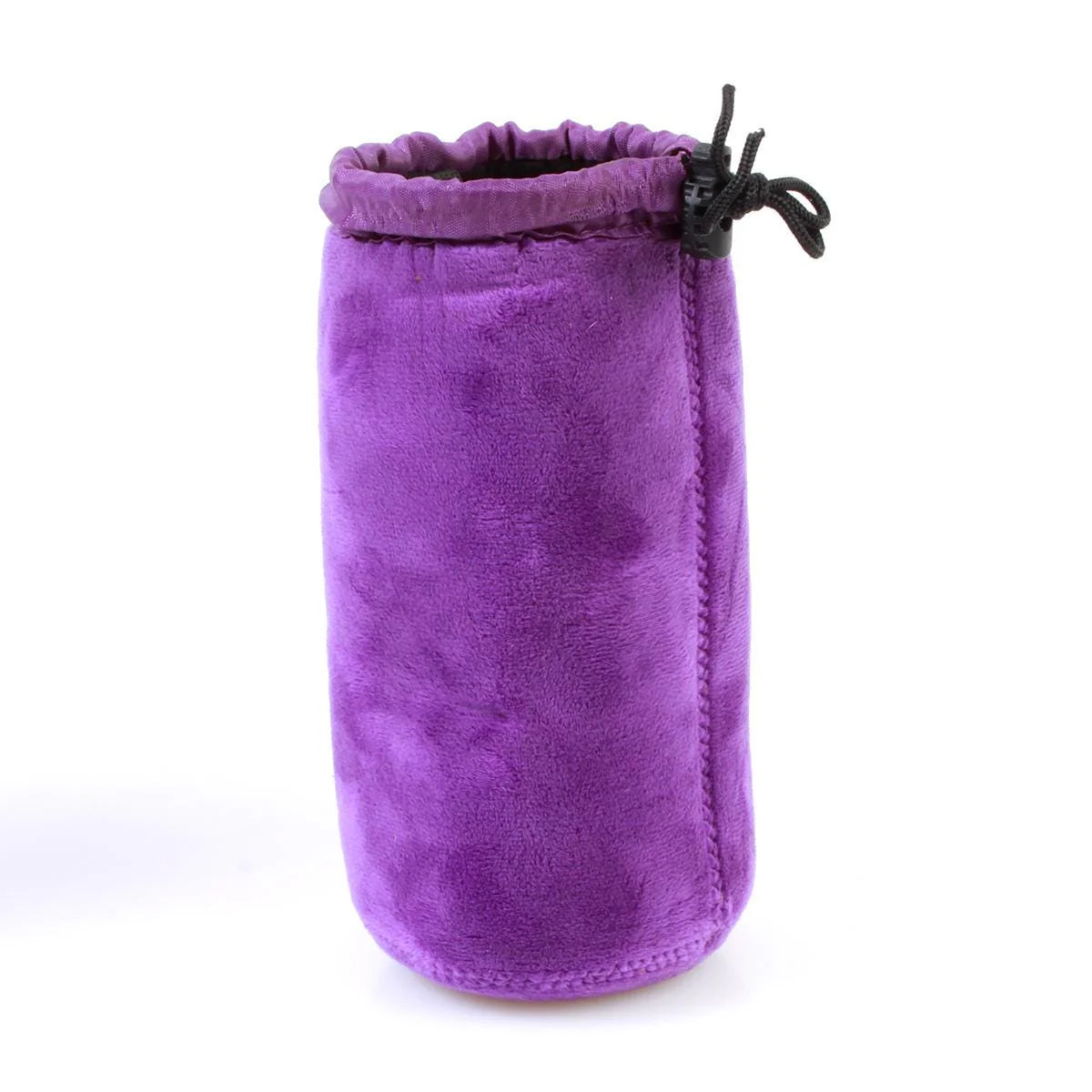 Vintage Purple Felt Camera Lens Case Set Small Medium Large