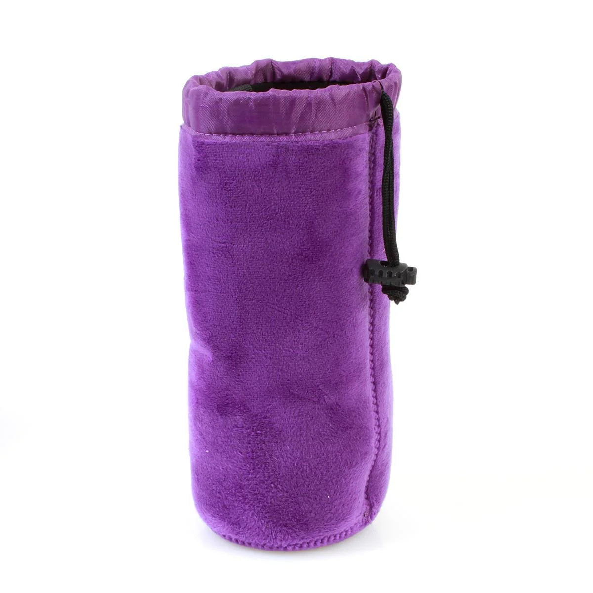 Vintage Purple Felt Camera Lens Case Set Small Medium Large