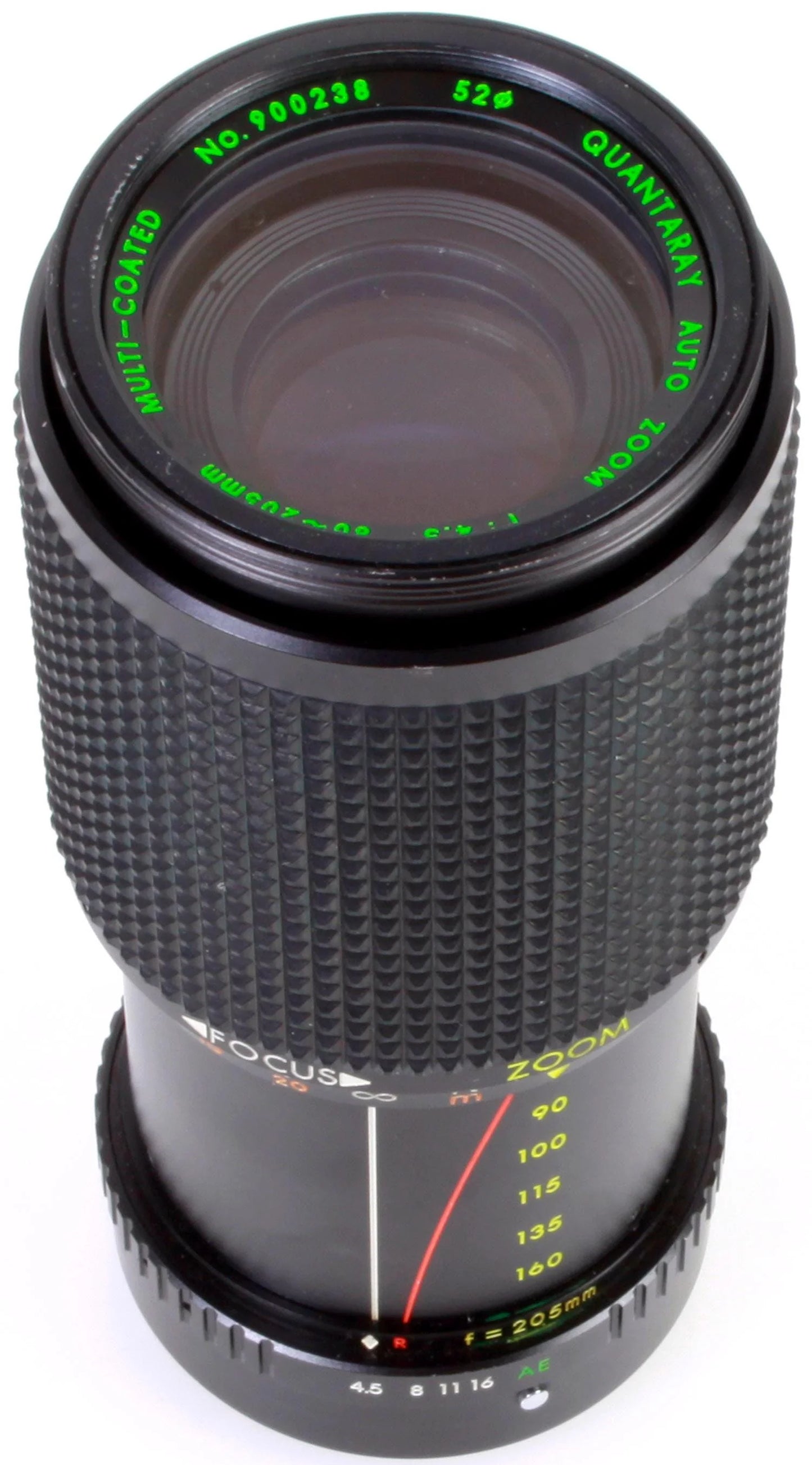 Konica Telephoto Lens w/ Caps & Case