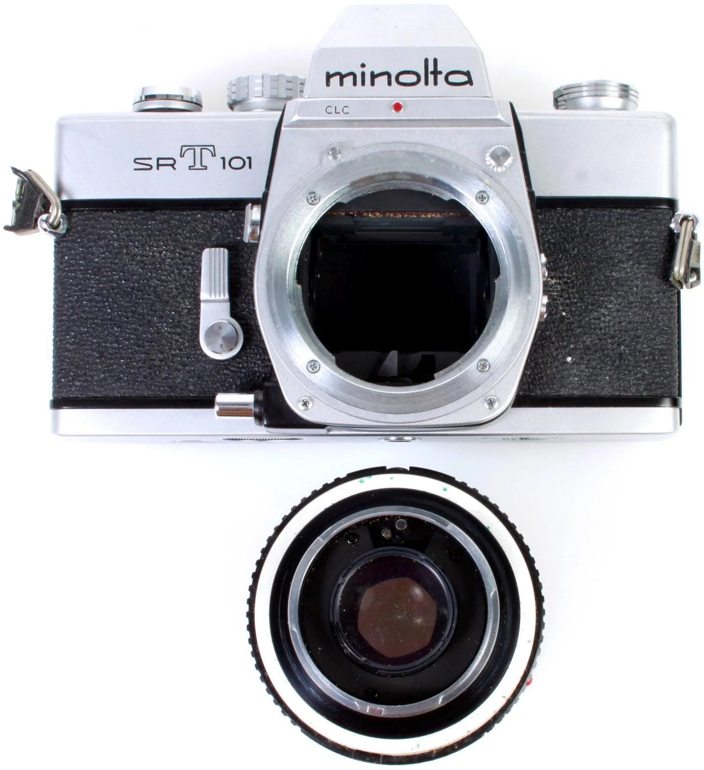 Student Camera 35mm Manual Minolta w/ Working Meter,2 Rolls Film & Manual