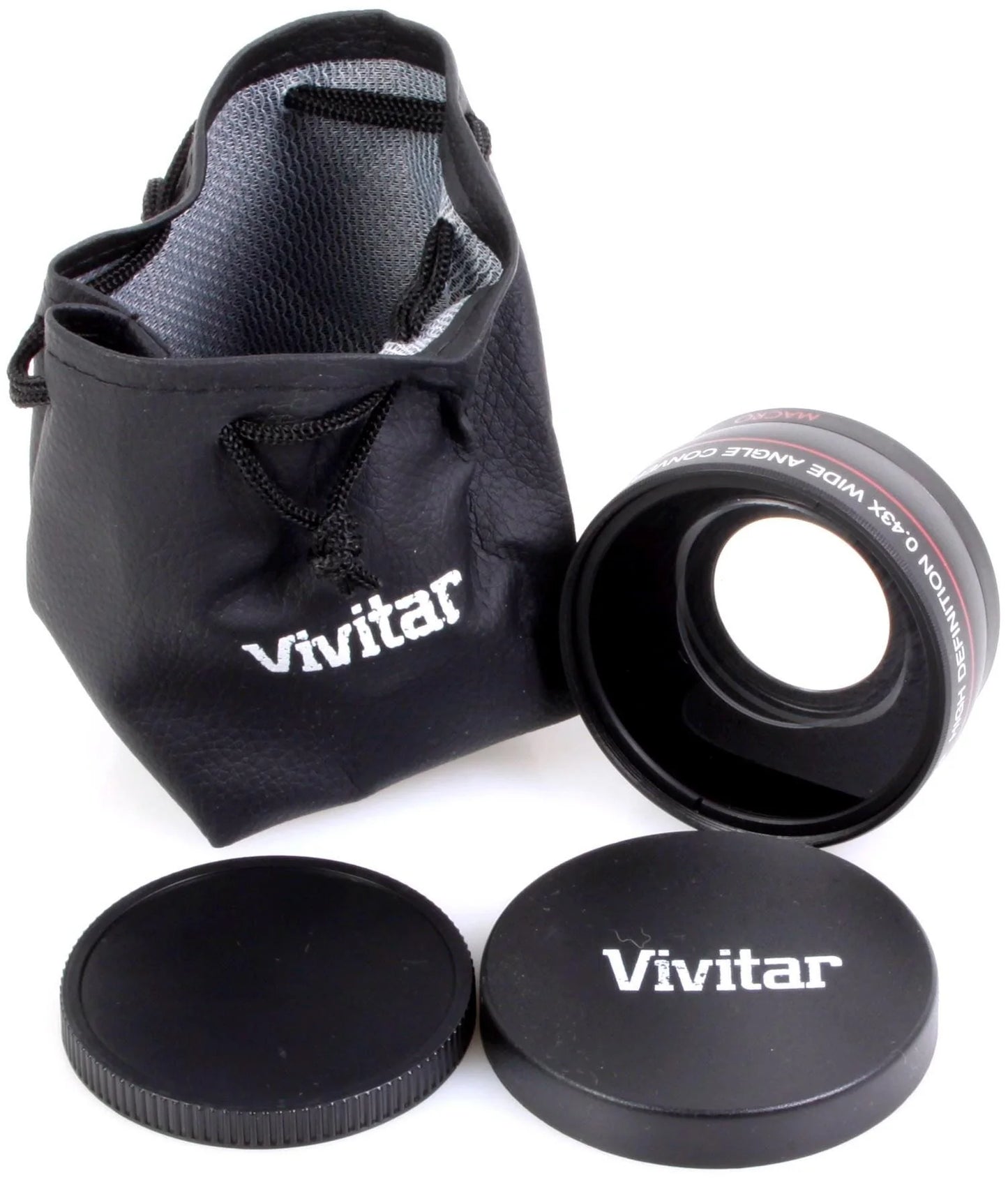 58mm Wide Angle Lens w/ Macro, Caps & Case