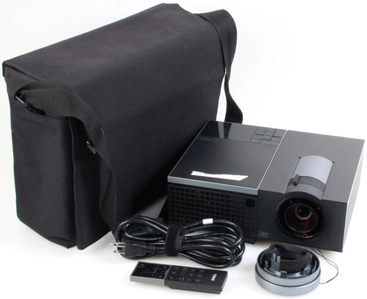 Dell Projector w/ Case and Accessories Tested/Working
