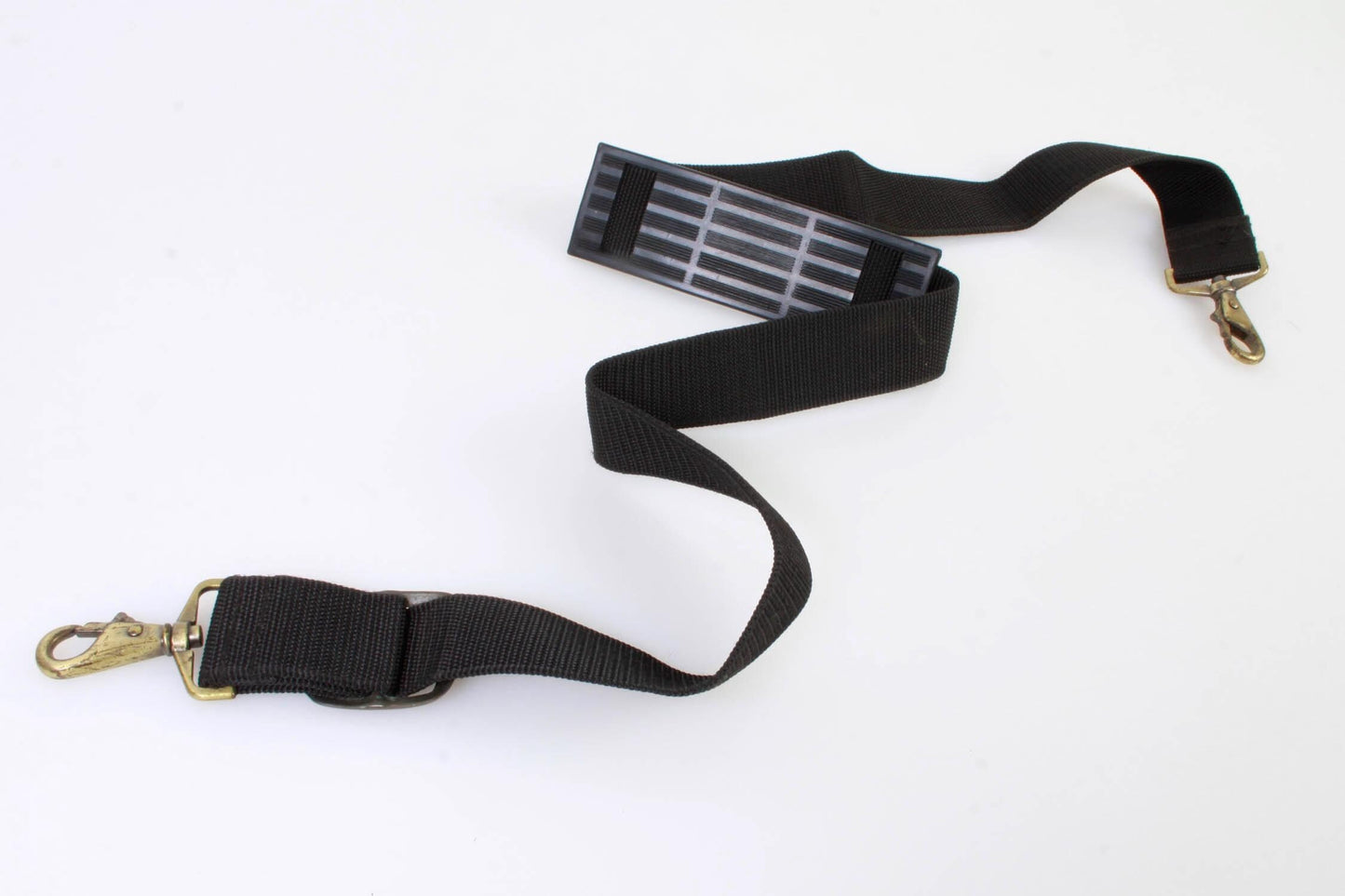 Camera bag strap H.D. vintage, brass clips