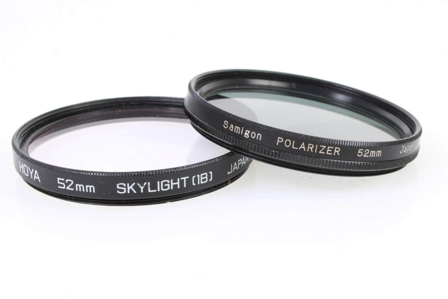 52mm UV & Polarizer filters