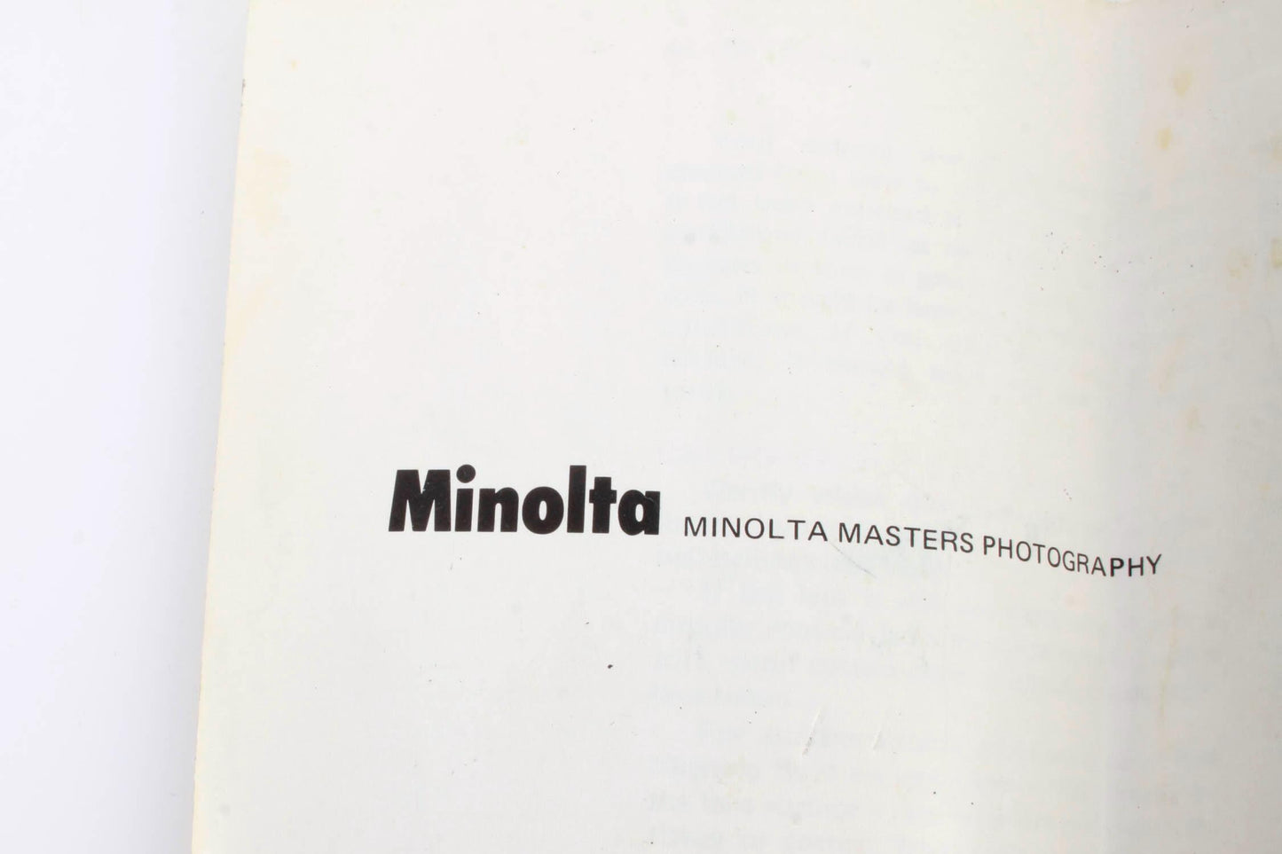 Minolta XL-250 Super 8 Manual