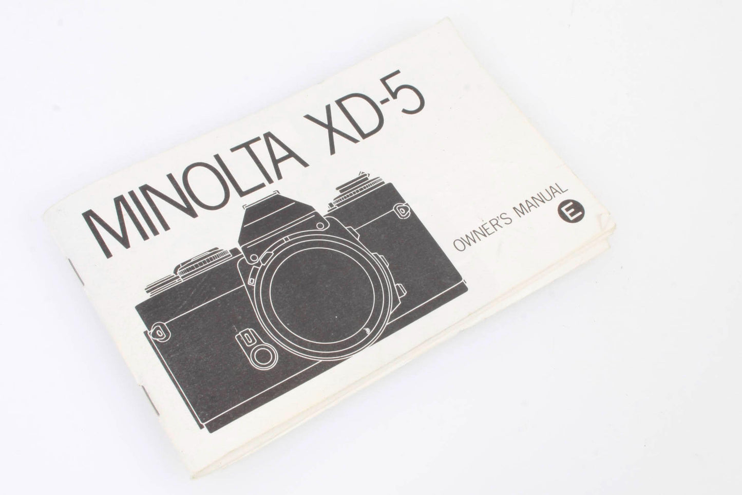 Minolta XD-5 owners Manual