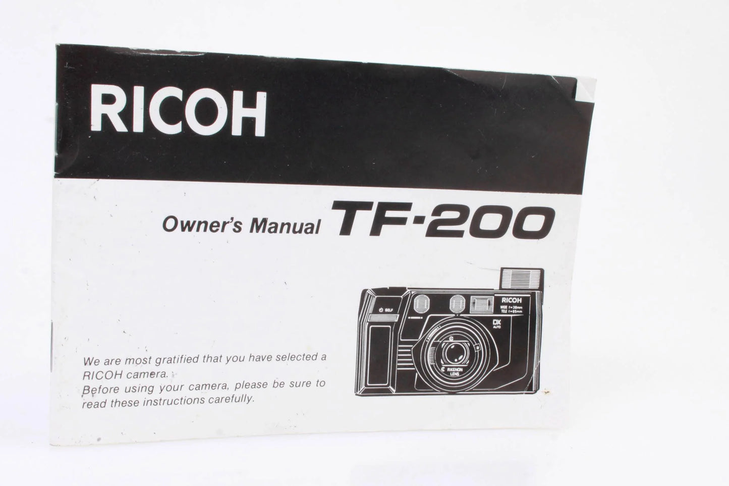 Ricoh TF-200 Owners Manual