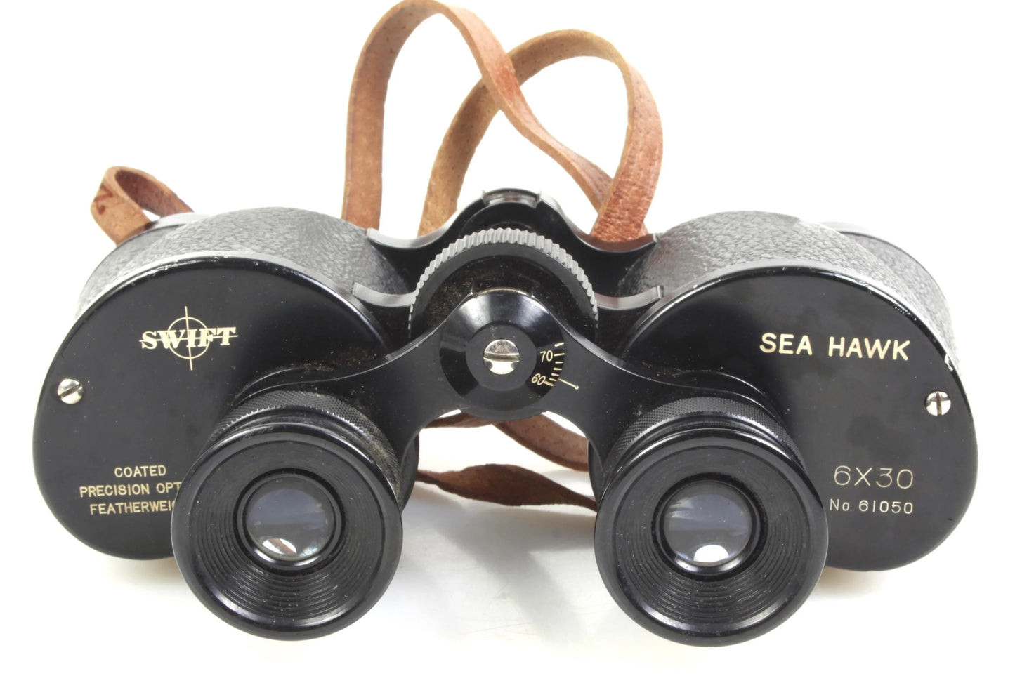 Vintage Swift Seahawk Featherweight Binoculars (6x30) Japan