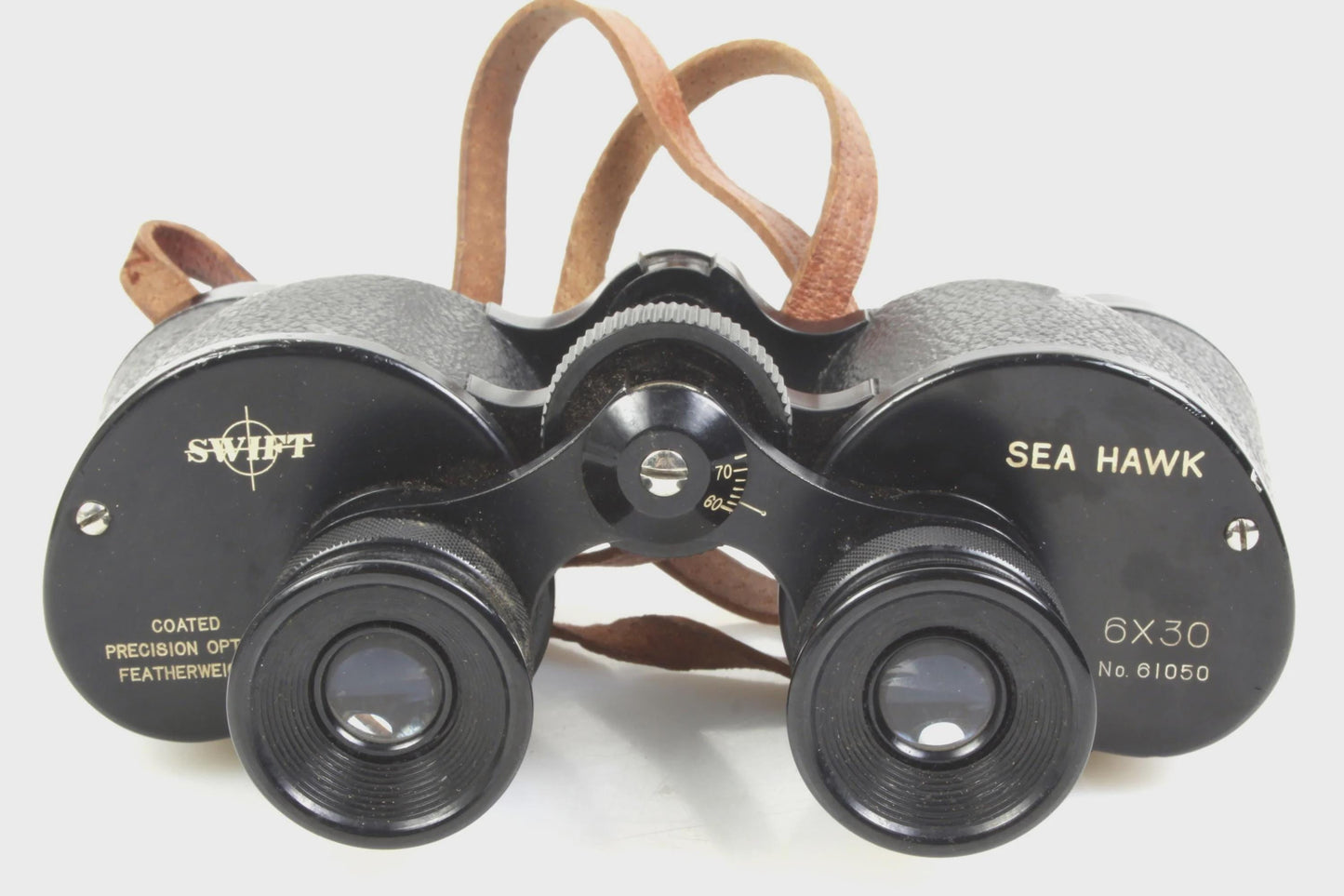 Vintage Swift Seahawk Featherweight Binoculars (6x30) Japan
