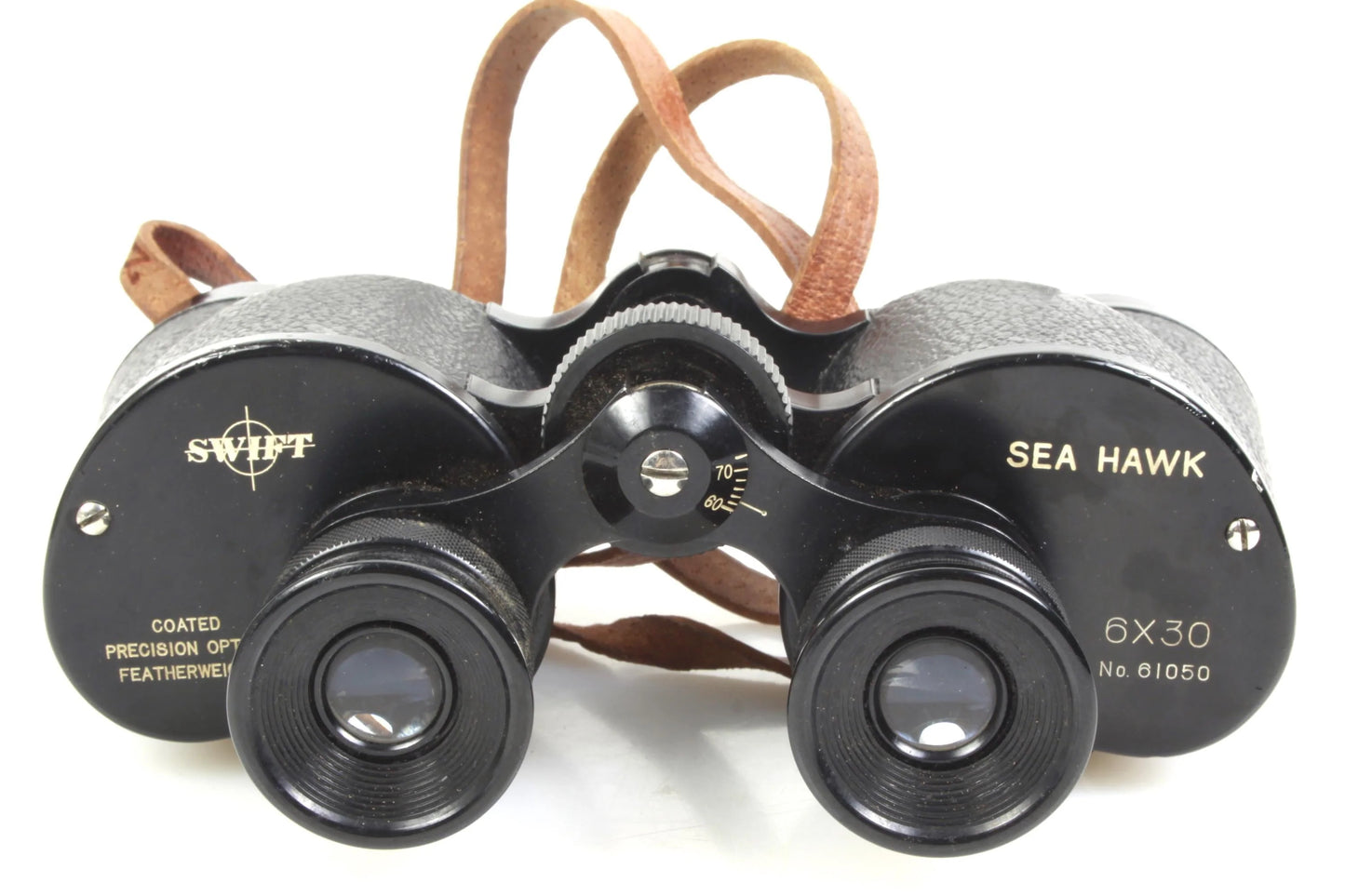 Vintage Swift Seahawk Featherweight Binoculars (6x30) Japan