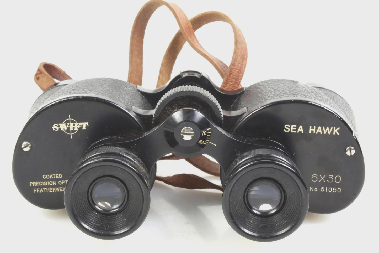 Vintage Swift Seahawk Featherweight Binoculars (6x30) Japan