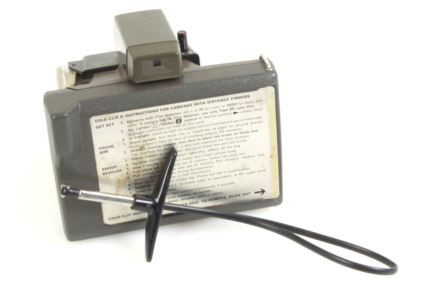 Polaroid Land Camera Square Shooter, Vintage Instant Film Camera