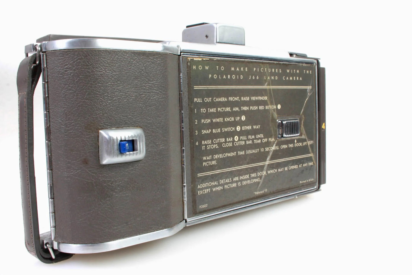 Polaroid Electric Eye Land Camera J66 with Case
