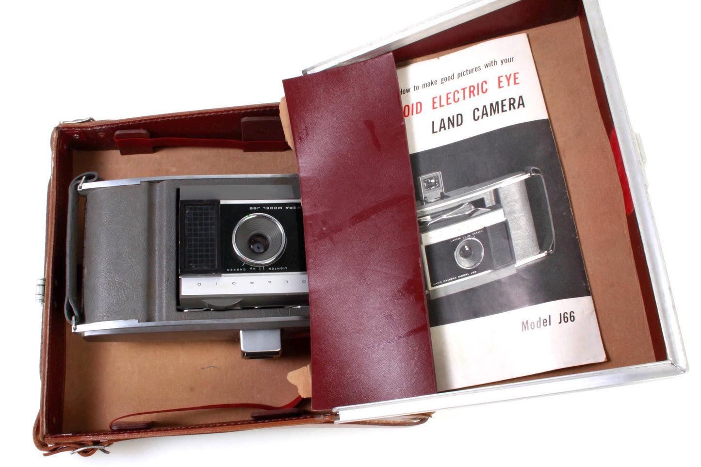 Polaroid Electric Eye Land Camera J66 with Case