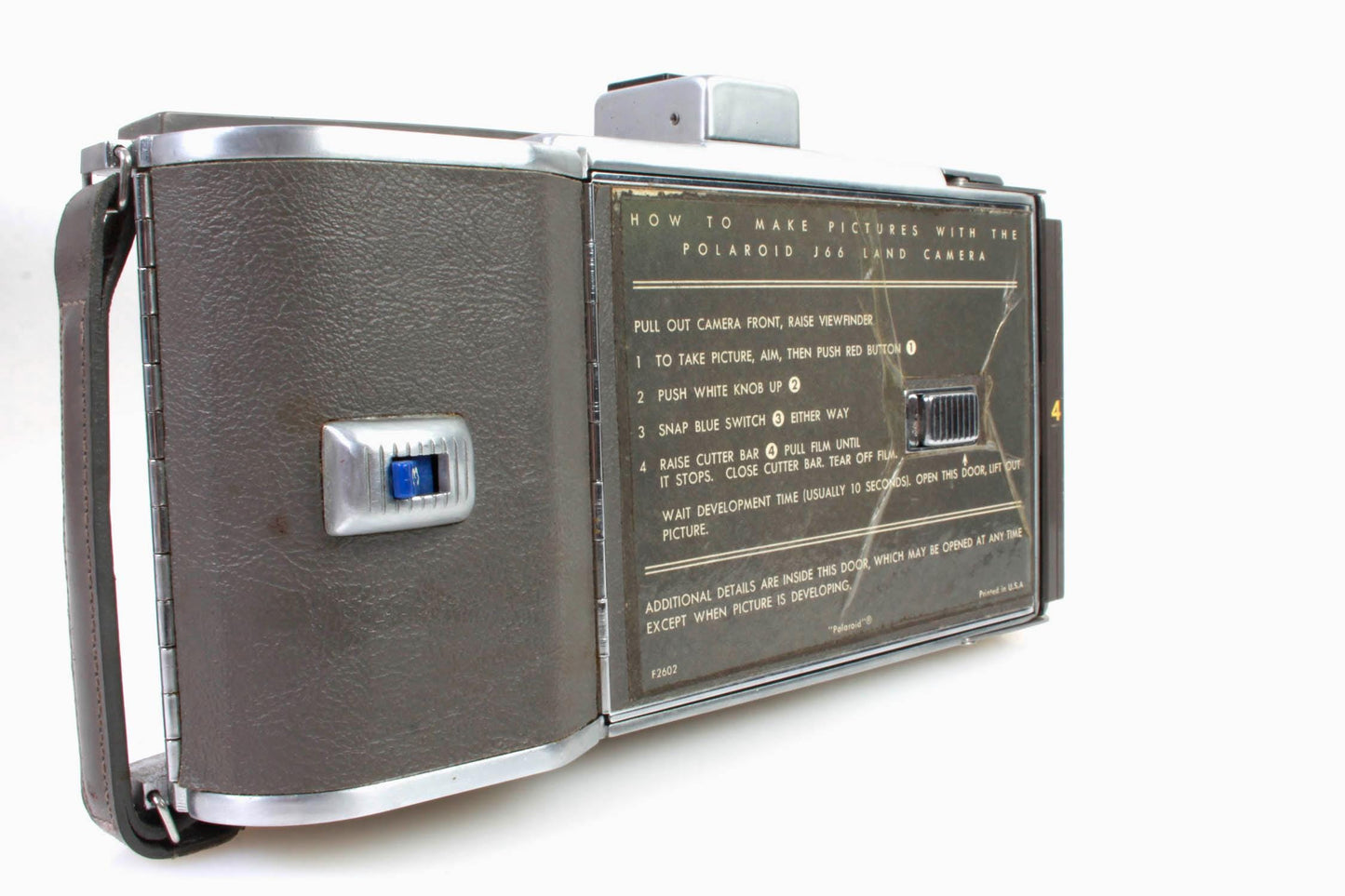 Polaroid Electric Eye Land Camera J66 with Case