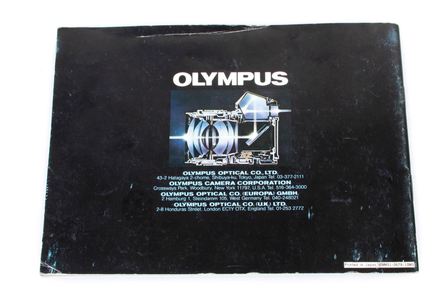 Olympus OM System Manual for Motor Drive Group.