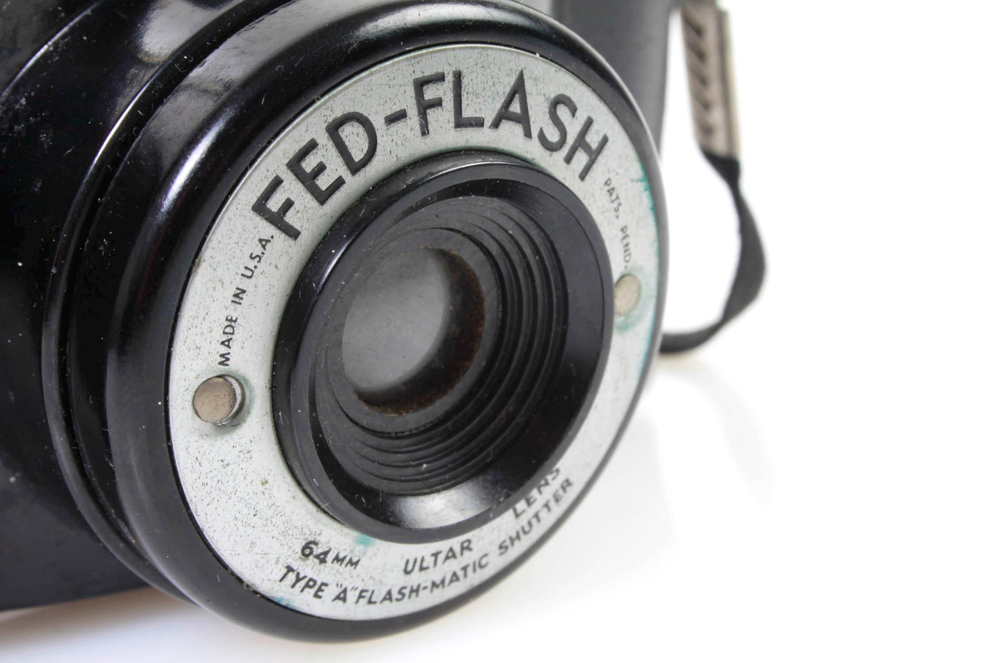 Fed-Flash 127 Film Bakelite Camera with EXP Film