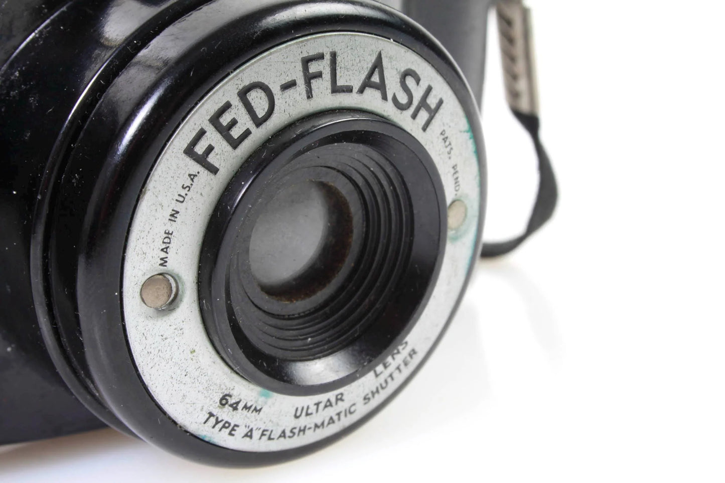 Fed-Flash 127 Film Bakelite Camera with EXP Film