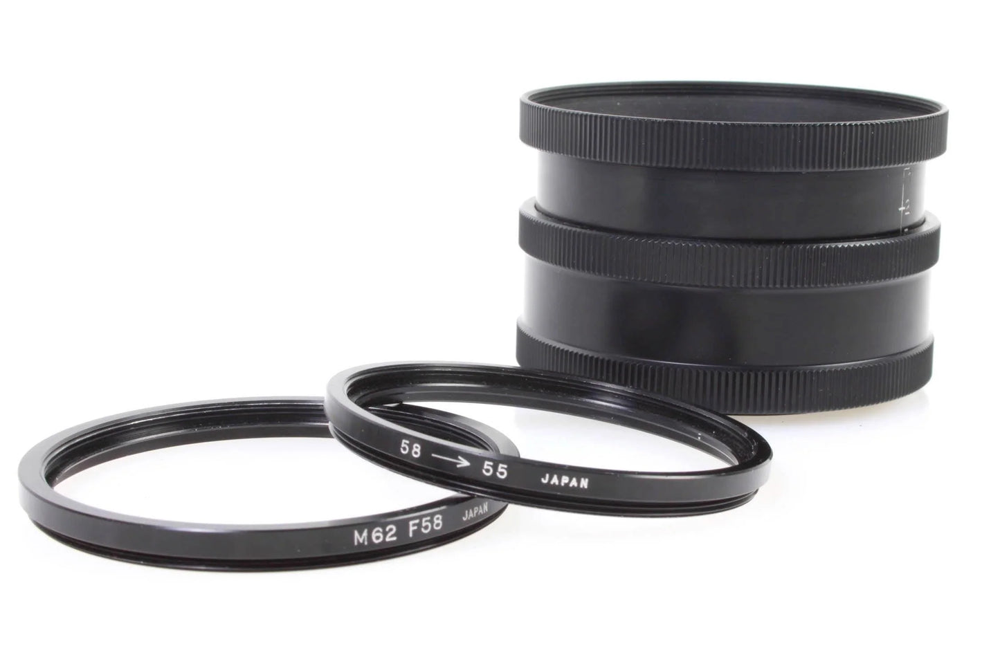 55mm Spiratone Vignetar Soft Focus Central Spot filter with 58 & 62mm adapters