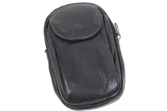 Black Leather Camera Case Point & Shoot